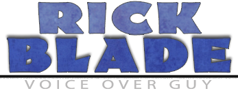 Voice over guy Rick Blade for voice over online.