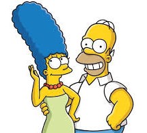 Marge and Homer Simpson character voice impressions by cartoon voice and character voice actor.