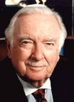 Walter Cronkite character voice impression by character voice actor.