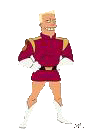 Zapp Brannigan character voice impression by cartoon voice and character voice actor.